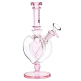Pulsar Pink Heart Chalice Bong