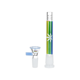 Pulsar Rainbow Pride Glass Beaker Bong