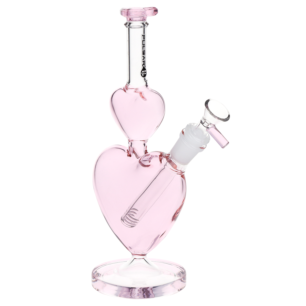 Pulsar Stacked Hearts Bong