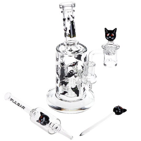 Pulsar Superstitious Kitty Glow Dab Rig Kit