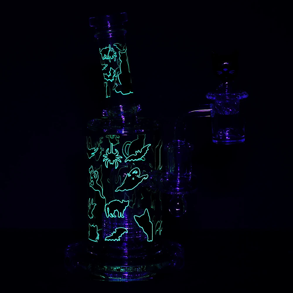 Pulsar Superstitious Kitty Glow Dab Rig Kit