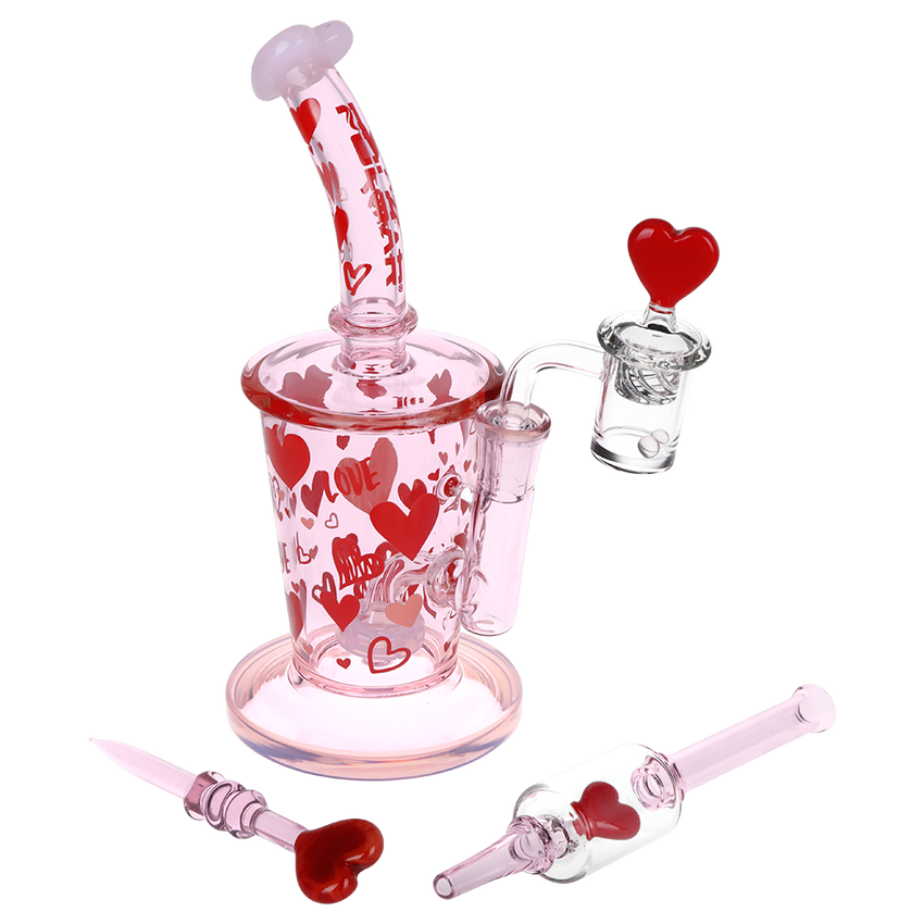 Pulsar Valentines Love Dab Rig Kit