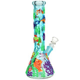 Reef Riot Glow 10" Beaker Bong