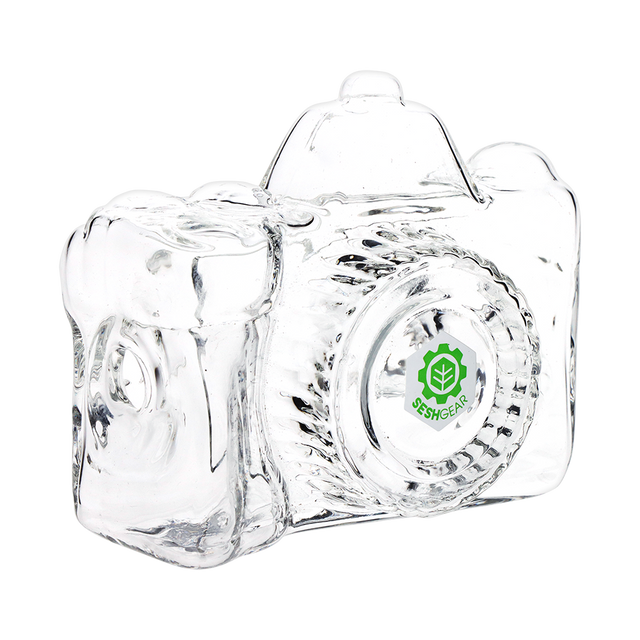 SeshGear Old School Camera Glass Pipe