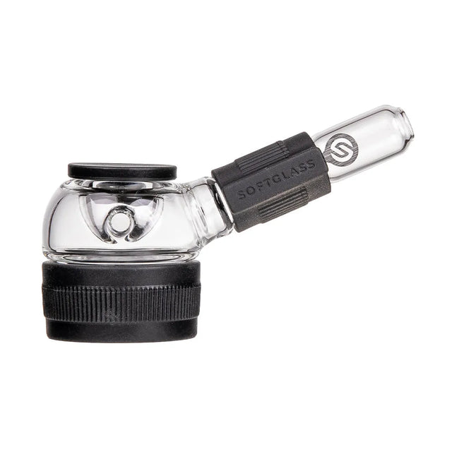 Softglass Core Hand Pipe – Glass Pipe w. Silicone Accents