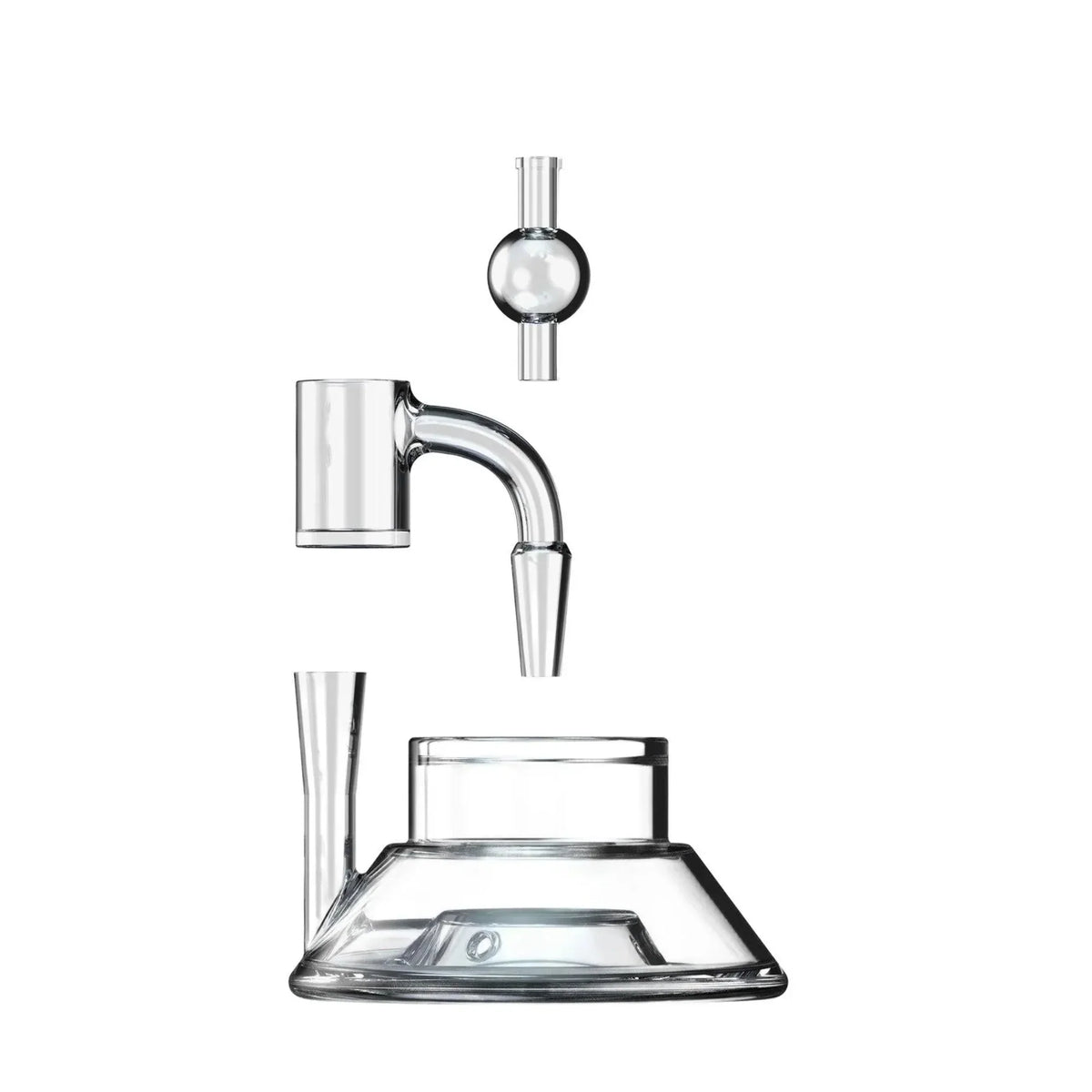 Softglass Tandem Glass Dab Rig Base