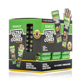 Ultra Thin Pre-Rolled Cones French Unbleached Paper - 6 Pack - 1 1/4 Size