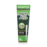 Ultra Thin Pre-Rolled Cones French White Paper - 10 Pack - Mini Size