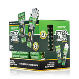 Ultra Thin Pre-Rolled Cones French White Paper - 3 Pack - King Size