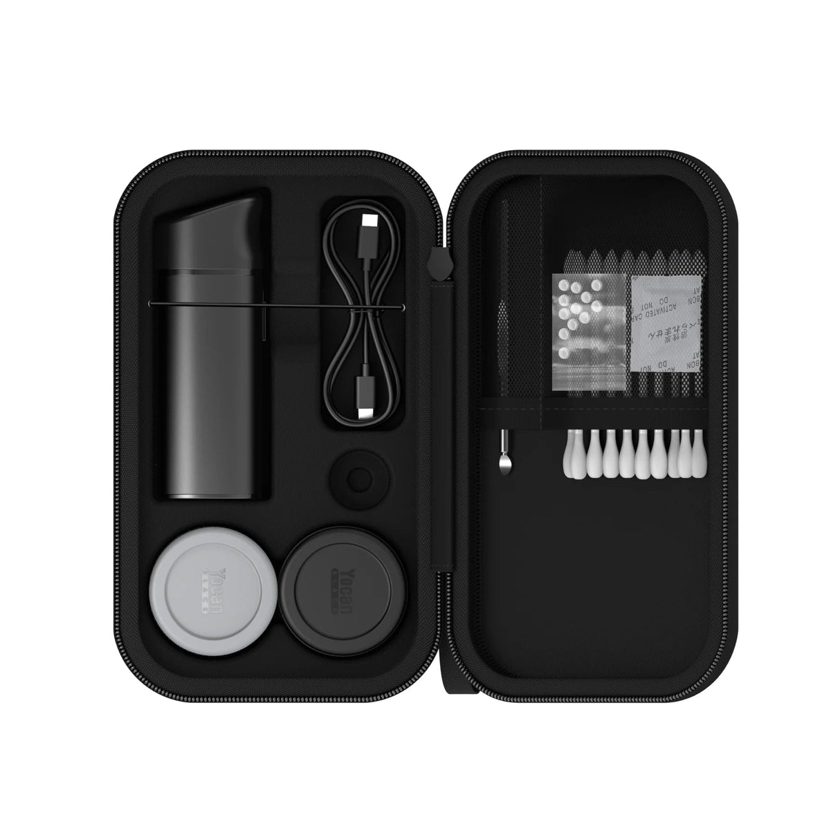Yocan Black Pocket Vape Full Travel Kit Bundle