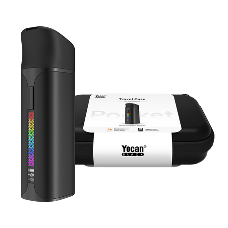 Yocan Black Pocket Vape with Travel Case Bundle
