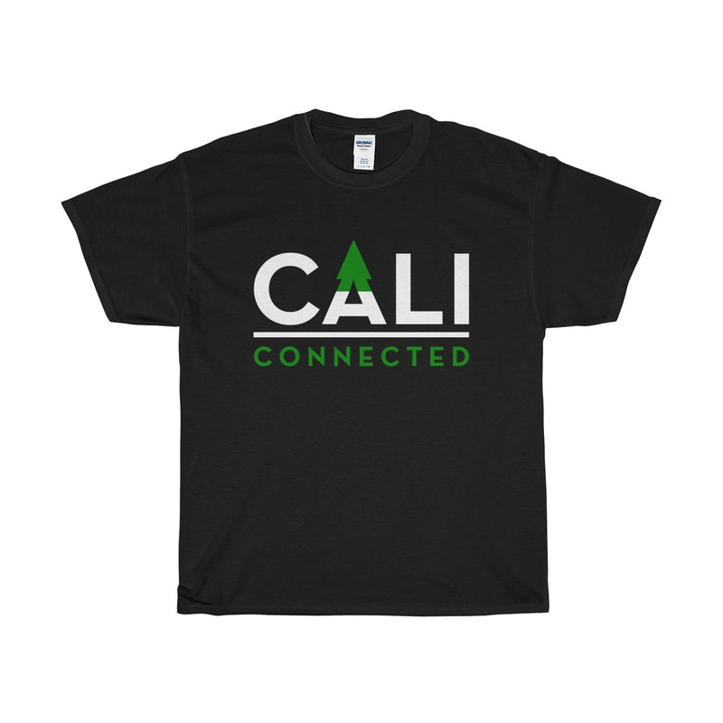 CaliConnected Black Cotton Tee Shirt 