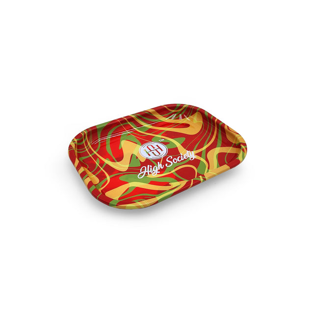 High Society Small Rolling Tray Rasta