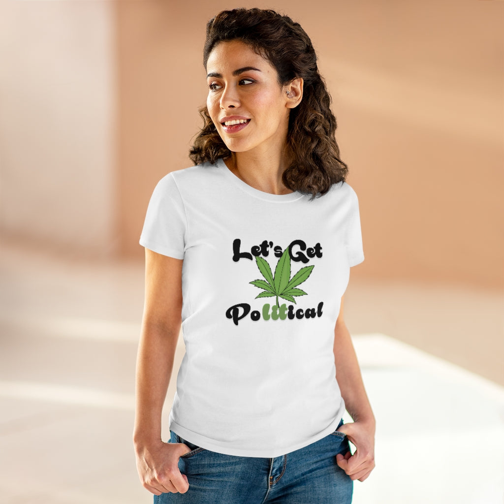 Women’s Let’s Get Political T-Shirt