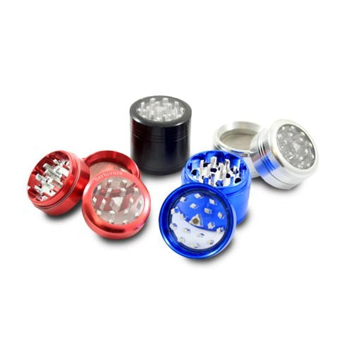 Large 4-Piece Clear-Top Grinder - CaliConnected