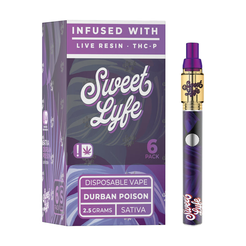 Sweet Lyfe Live Resin Delta 8 + THC-P Vape Pen