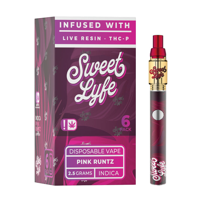 Sweet Lyfe Live Resin Delta 8 + THC-P Vape Pen