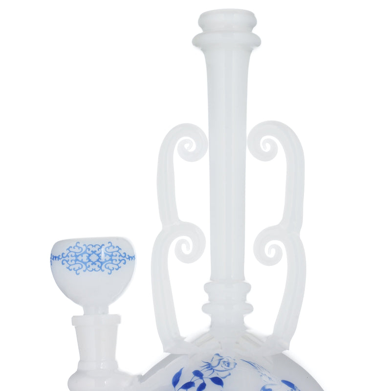 The China Glass "Ming" Dynasty Vase - 15” Water Pipe 