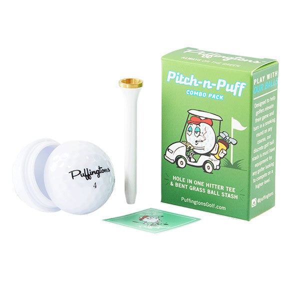 Puffingtons Golf Pitch-N-Puff Combo Pack ⛳️ - CaliConnected