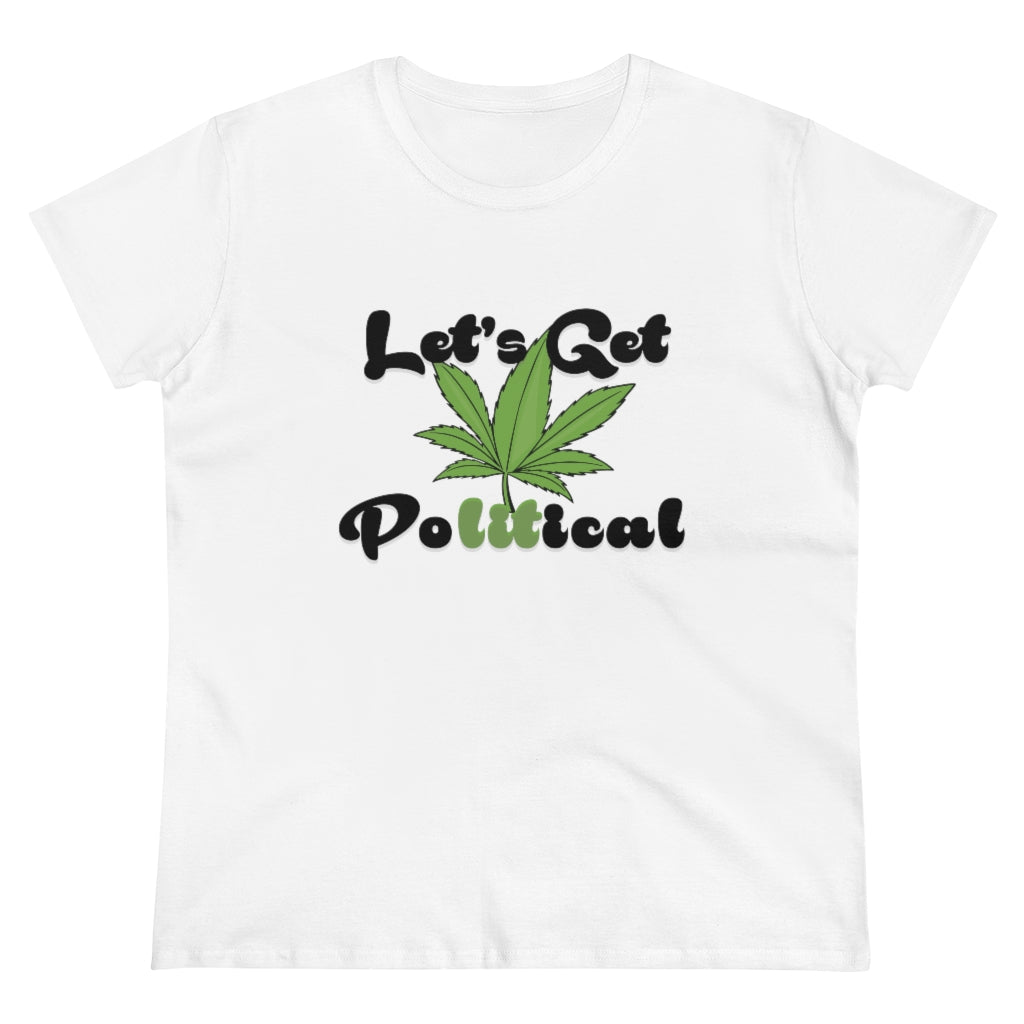 Women’s Let’s Get Political T-Shirt