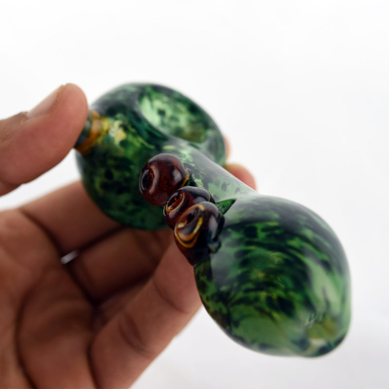 Rainforest Tree Glass Hand Pipe 🌲 
