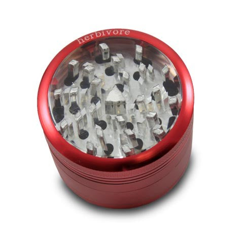 Large 4-Piece Clear-Top Grinder - CaliConnected