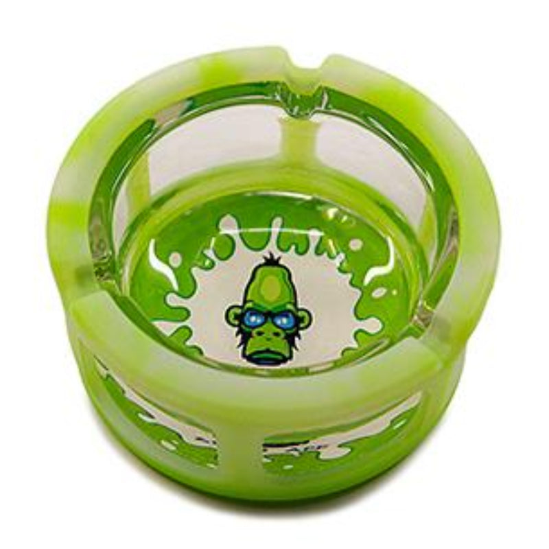 Space King Glass Ashtray w. Silicone Sleeve