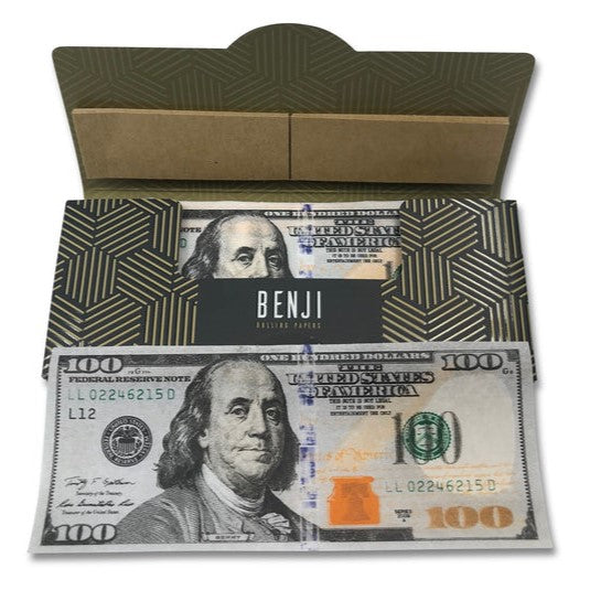 Benji $100 Dollar Bill Rolling Papers