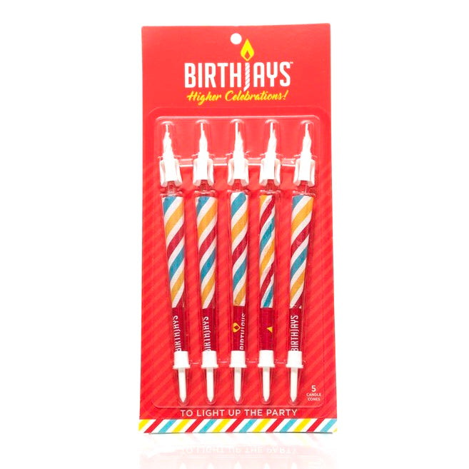 BirthJays Pre-Rolled Joint Birthday Candles 🎂 