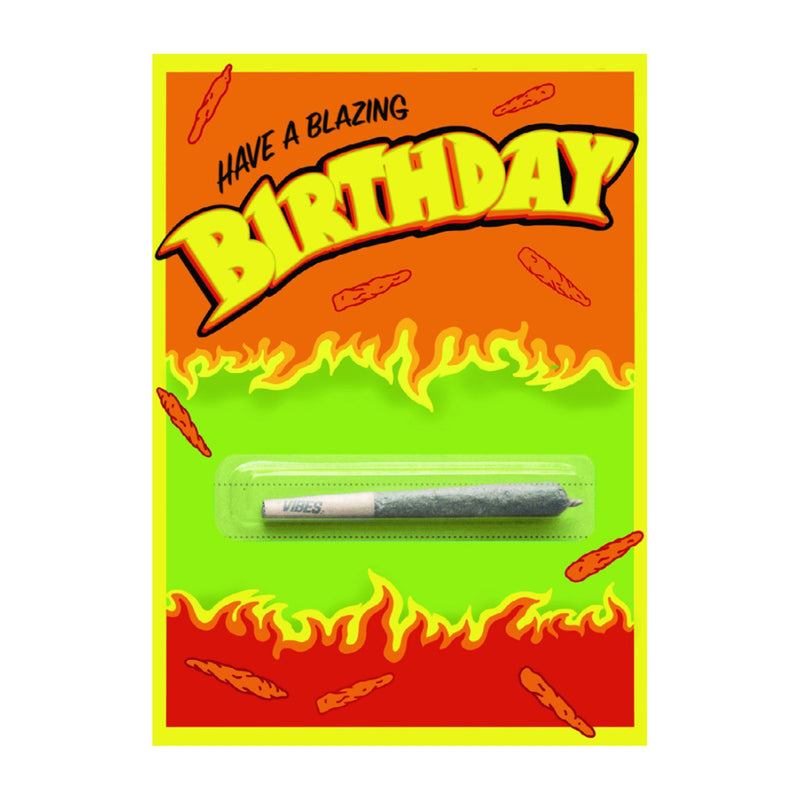 420 Cardz Blazing Birthday Card