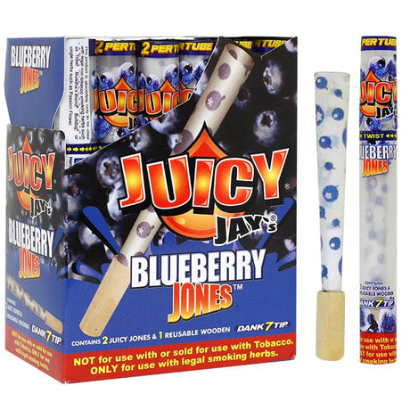 Juicy Jay’s Jones - Pre-Rolled Cones w. Dank 7 Wooden Tips 