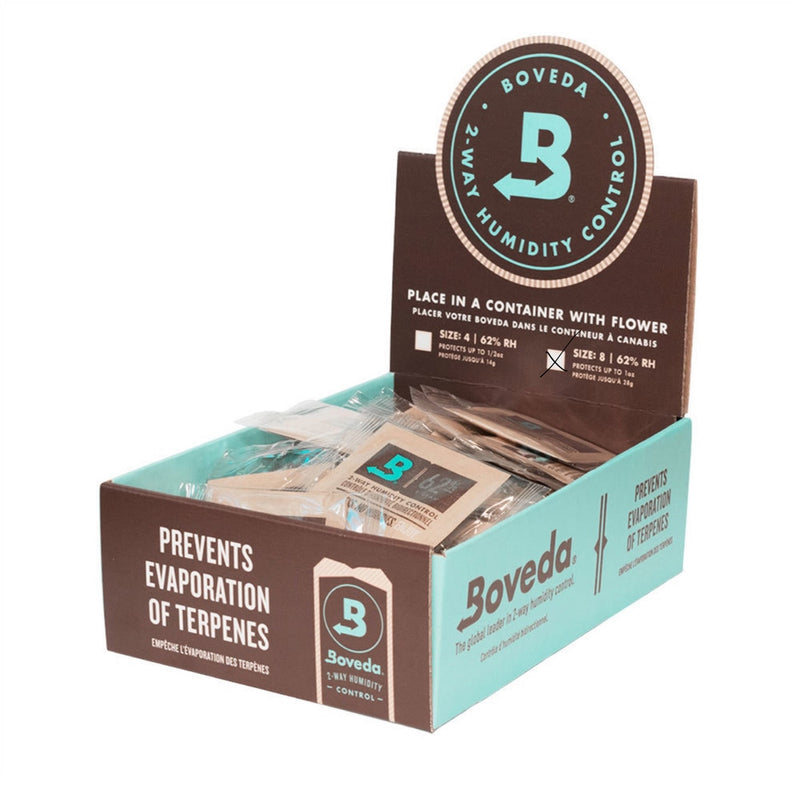 Boveda Size 8 for Cannabis, 62% RH 10-Pack