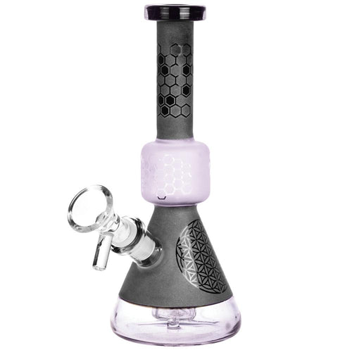 CaliConnected Black Frost Beaker Bong Purple