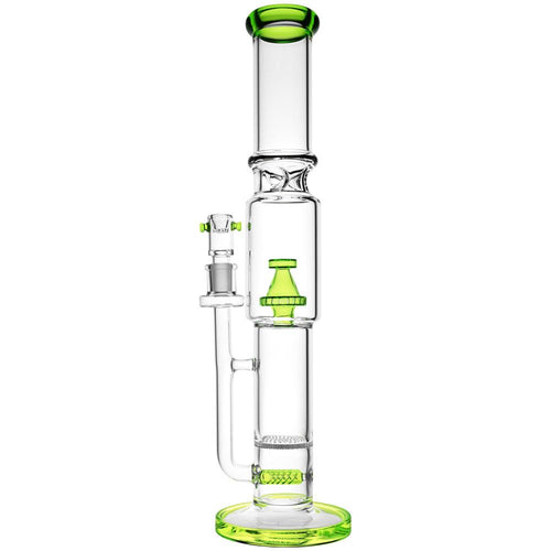 CaliConnected Cone Perc Bong Green