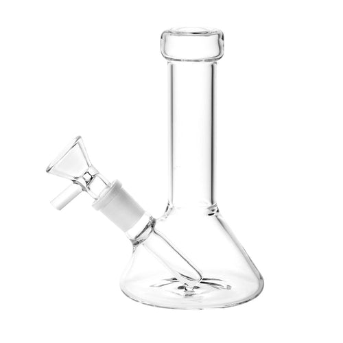 CaliConnected Conical Mini Beaker Bong Clear