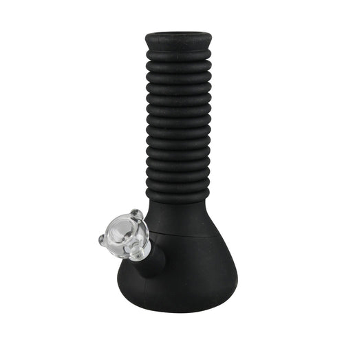 CaliConnected Extendable Silicone Bong Black