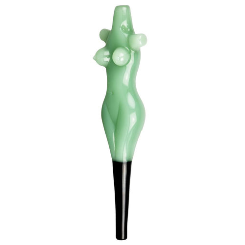CaliConnected Female Mannequin Dab Straw Green