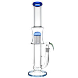 CaliConnected Jellyfish Perc Bong Blue