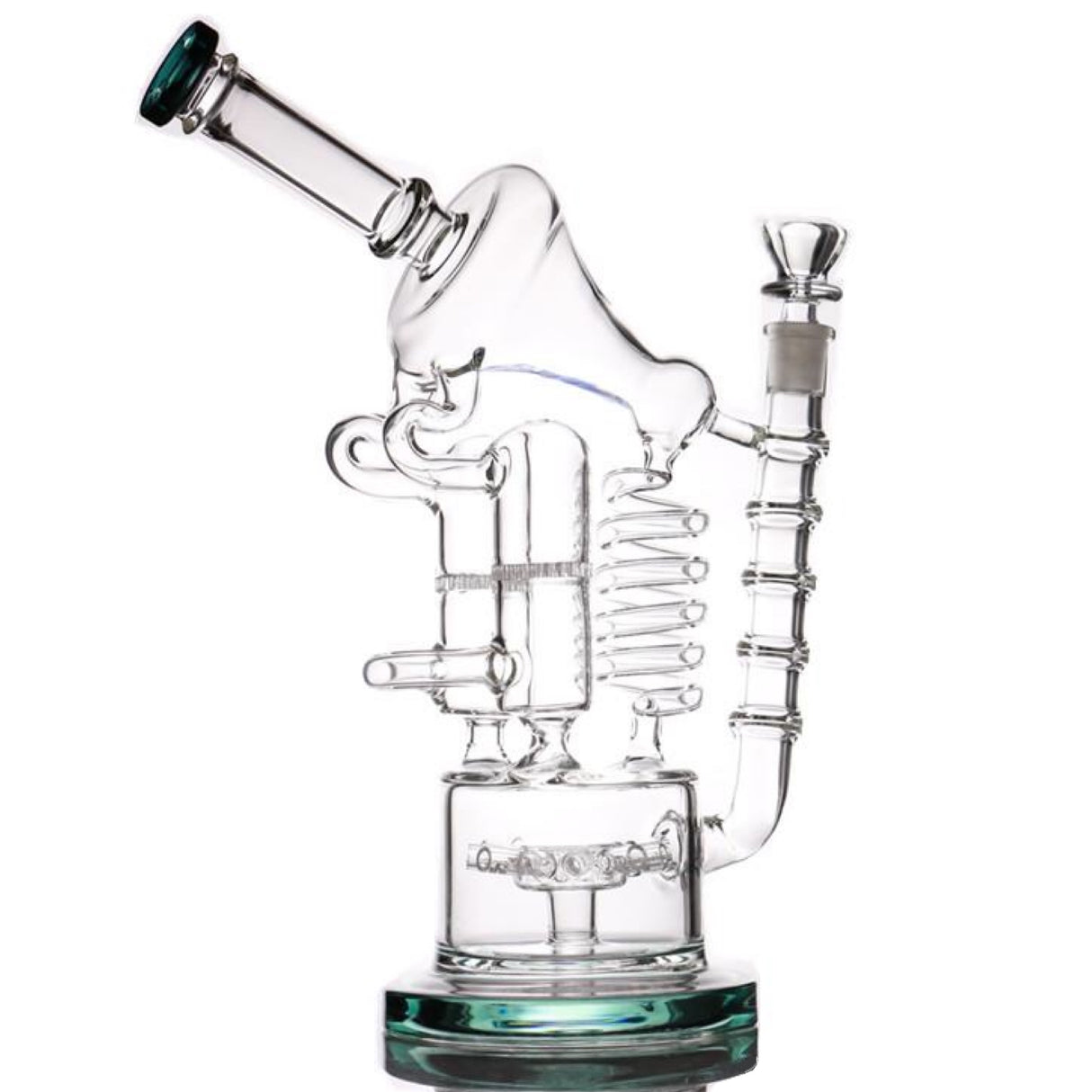 CaliConnected 14” Microscope Recycler Bong 🌿🍯