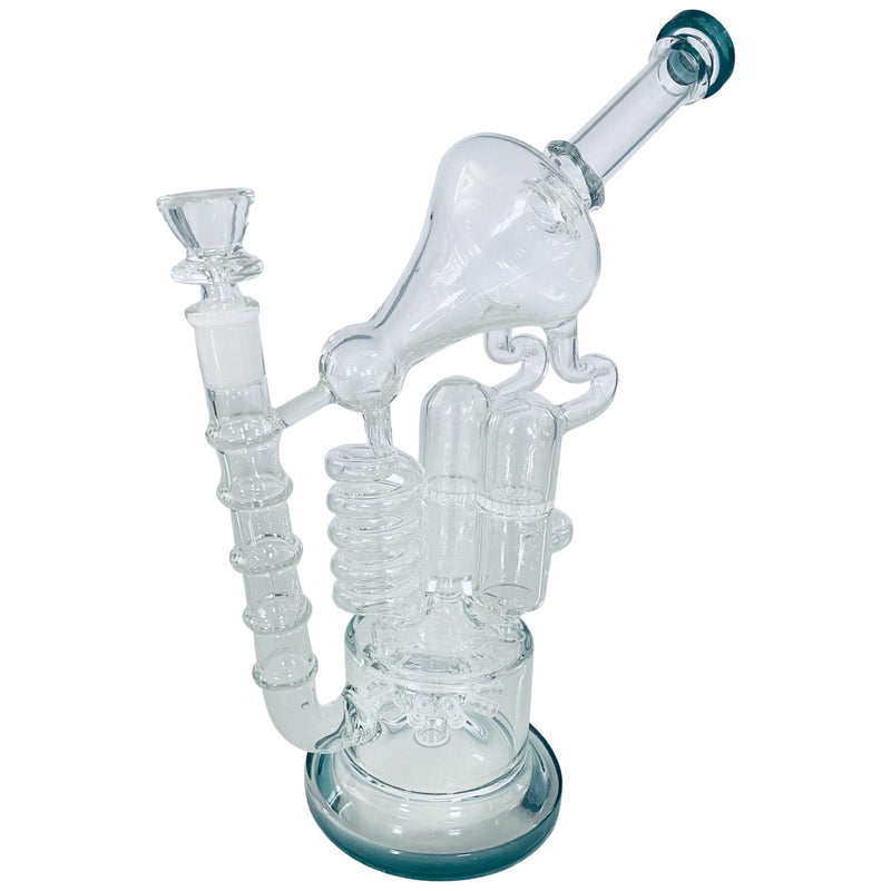 CaliConnected 14” Microscope Recycler Bong 🌿🍯