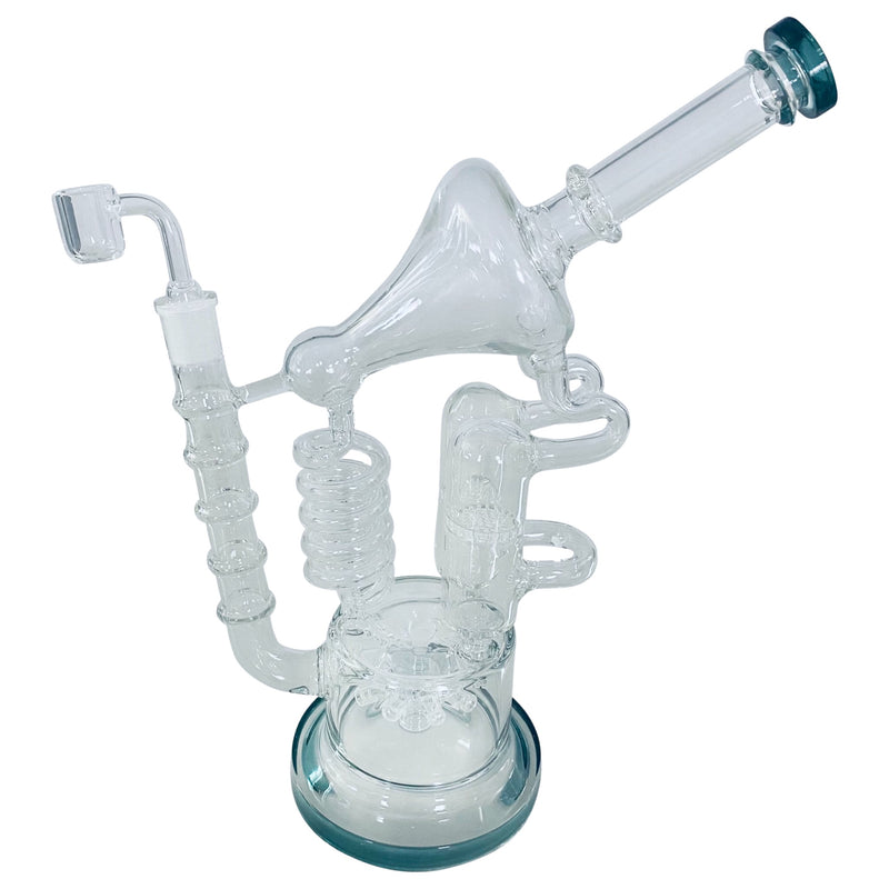 CaliConnected 14” Microscope Recycler Bong 🌿🍯
