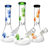 CaliConnected Pot Leaf Beaker Bong