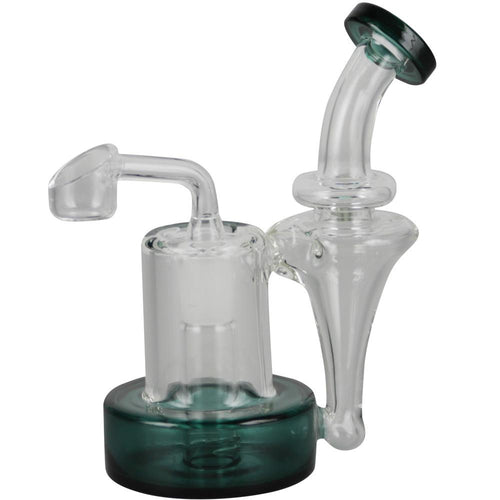 CaliConnected Small Recycler Dab Rig Teal