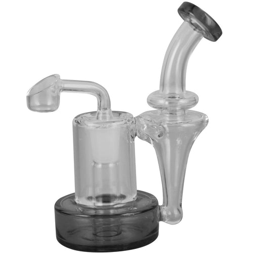 CaliConnected Small Recycler Dab Rig Gray