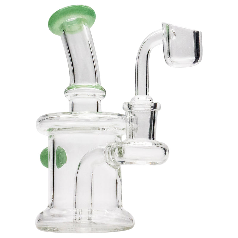 CaliConnected Barrel Dab Rig Green