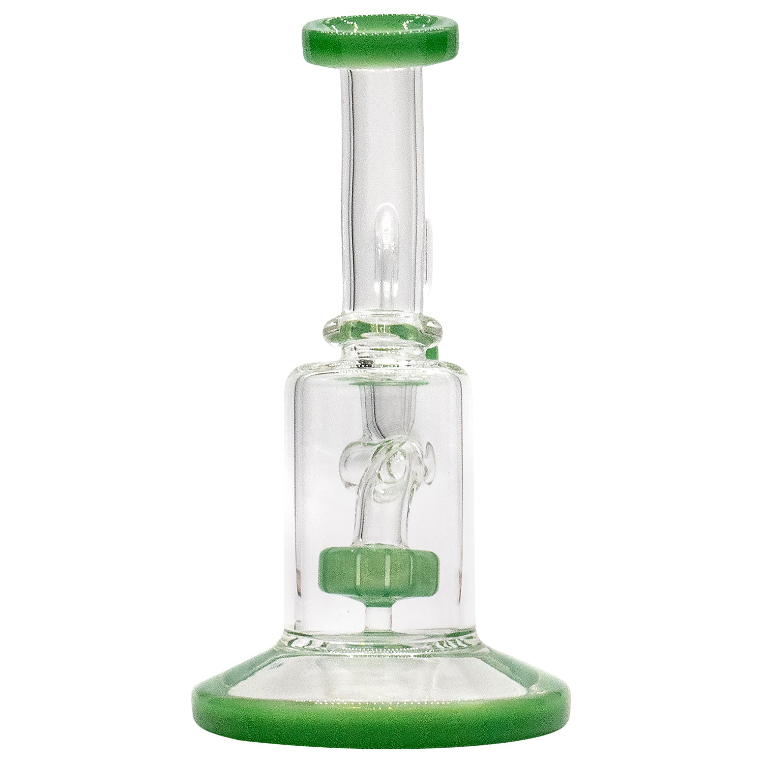 CaliConnected Showerhead Perc Mini Rig Back