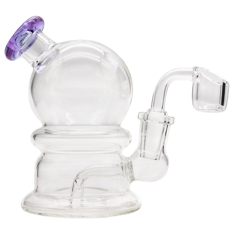 CaliConnected Purple Snow Globe Dab Rig