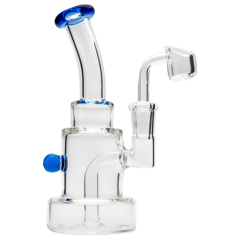 CaliConnected Stacked Cake Dab Rig Blue