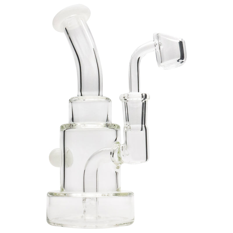 CaliConnected Stacked Cake Dab Rig White