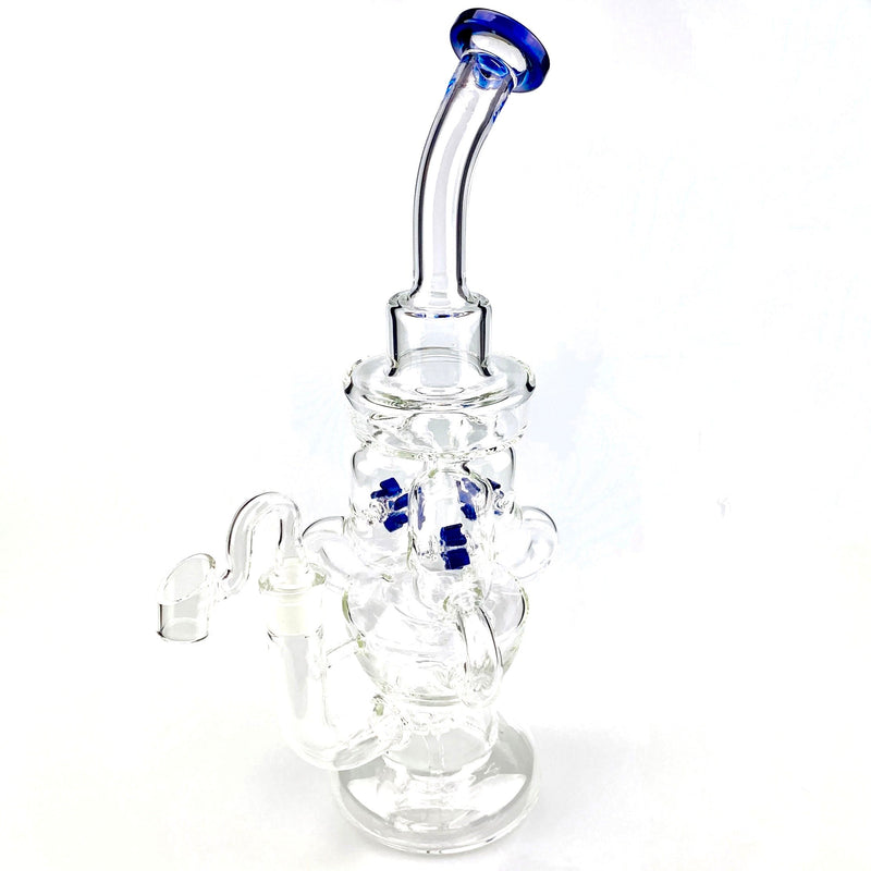 CaliConnected 12.5” Triple Turbine Recycler Bong 🌿🍯 